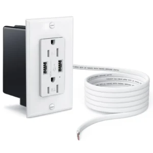 in-Wall Outlet Relocation Kit Recessed Power Box