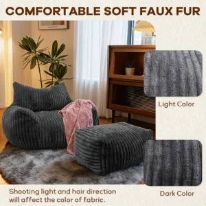 Reading Chair Bean Bag Chairs for Adults,