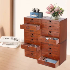 4 Set 4 Tier Drawer Organizer,