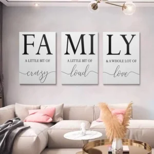 Home Family Wall Decor,