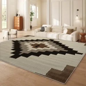 Moroccan Geometry Large Area Rug