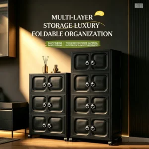 2/3/4/5-tier storage cabinet with 57cm/2.26inch wide shelves,